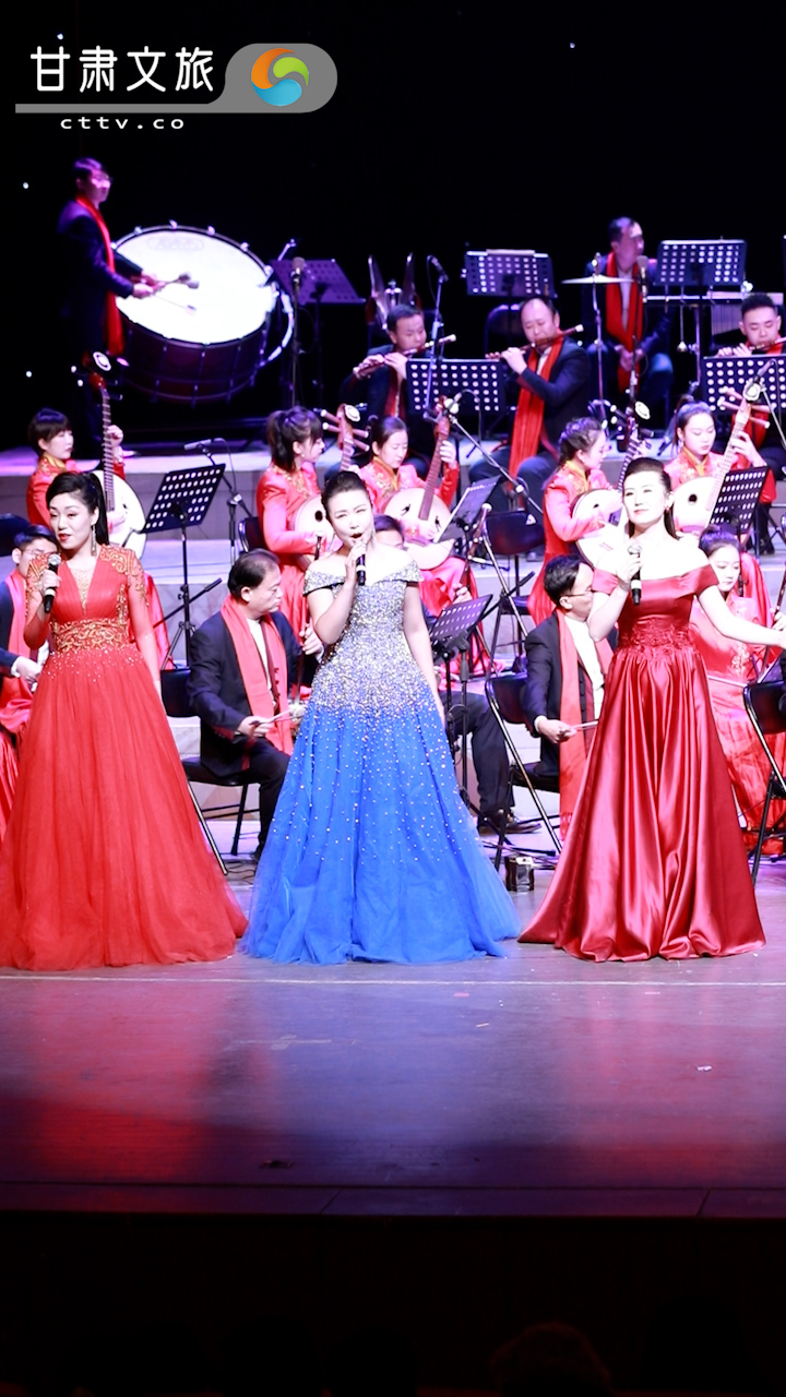 甘肃2023年新年音乐会，一曲《春节序曲》喜气洋洋迎新年